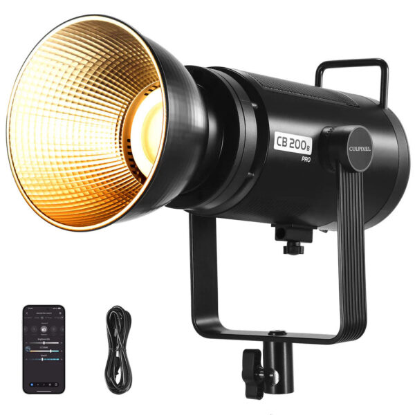Culpixel CB200B PRO 210W Bi-Color LED Video Light
