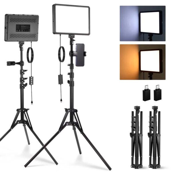 Culpixel BP300 Bi-Color LED Video Light Kit