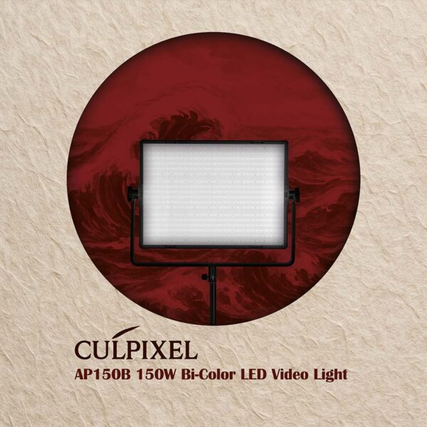 Culpixel AP150B 150W Bi Color LED Panel Video Light