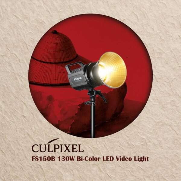 Culpixel FS150B 130W Bi-Color LED Video Light
