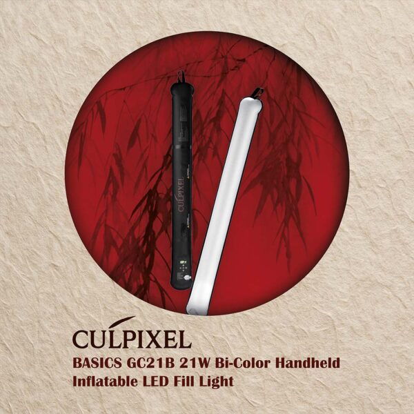 Culpixel BASICS GC21B 21W Bi-Color Handheld Inflatable LED Fill Light